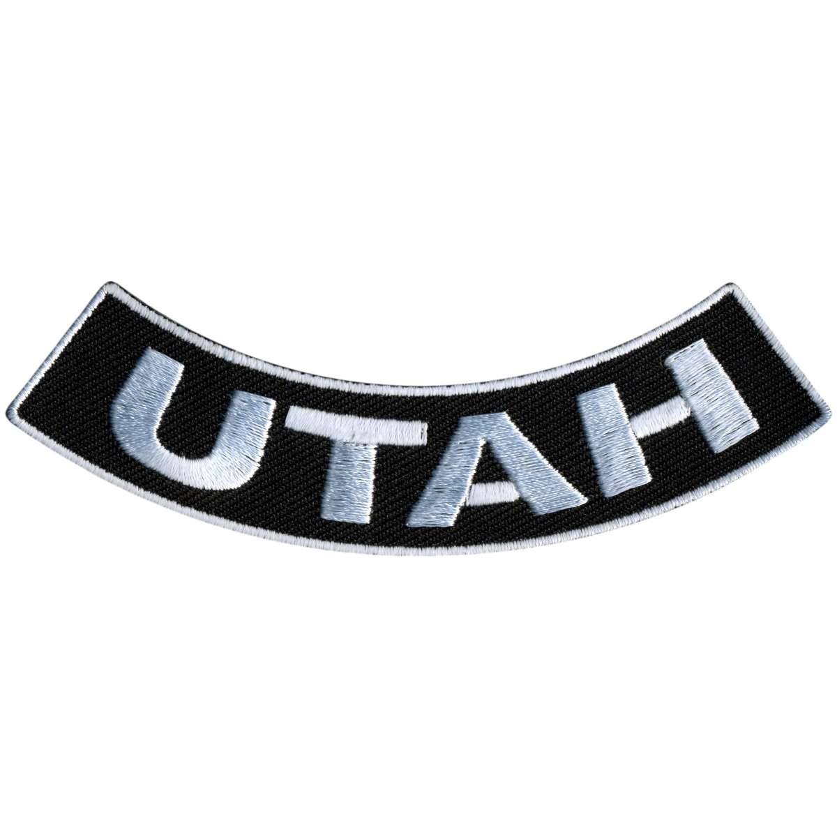 Hot Leathers Utah 4” X 1” Bottom Rocker Patch PPM5088