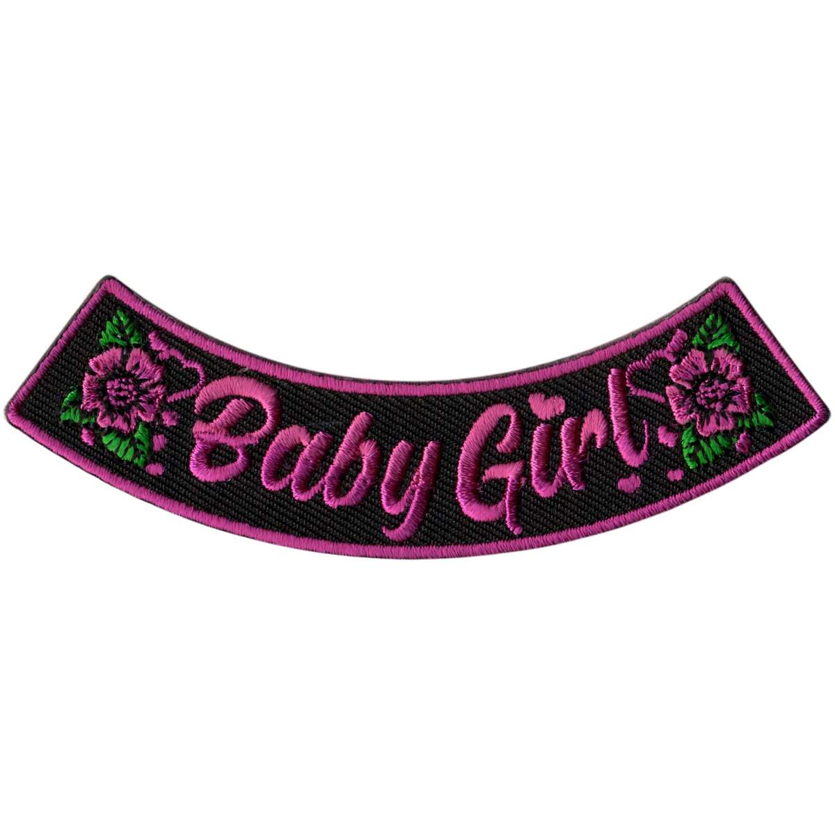 Hot Leathers Baby Girl 4” X 1” Bottom Rocker Patch PPM5112