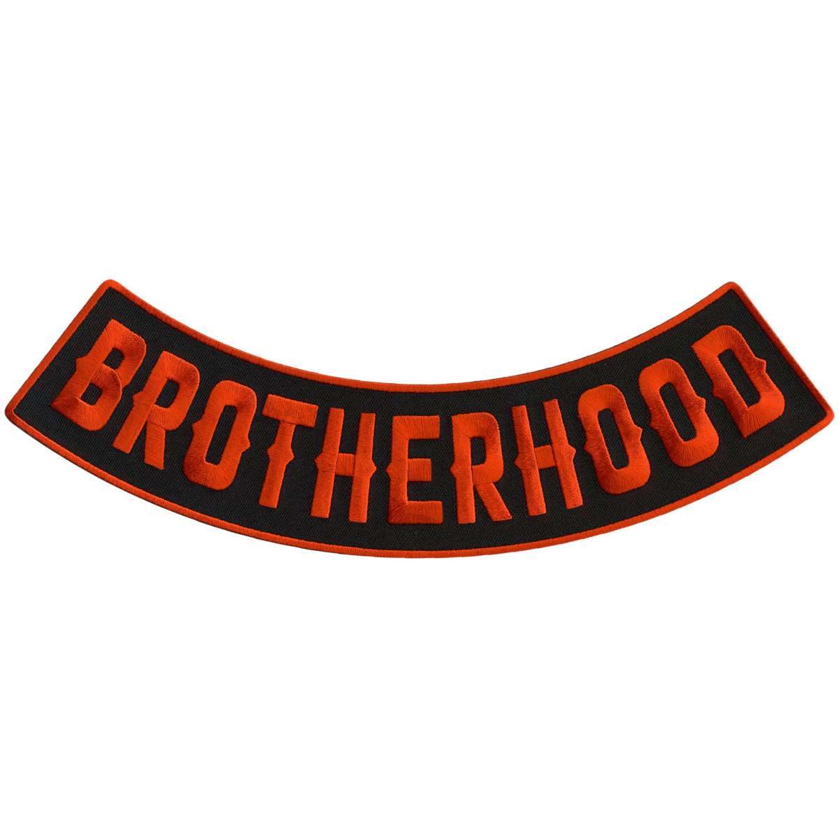 Hot Leathers Brotherhood 12” X 3” Bottom Rocker Patch PPM5115