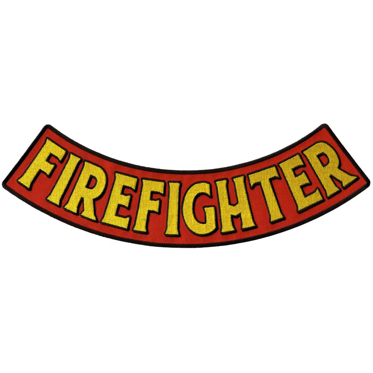 Hot Leathers Firefighter 12” X 3” Bottom Rocker Patch PPM5131