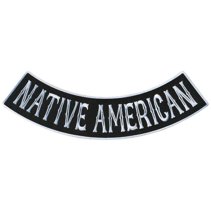 Hot Leathers Native American 12” X 3” Bottom Rocker Patch PPM5145
