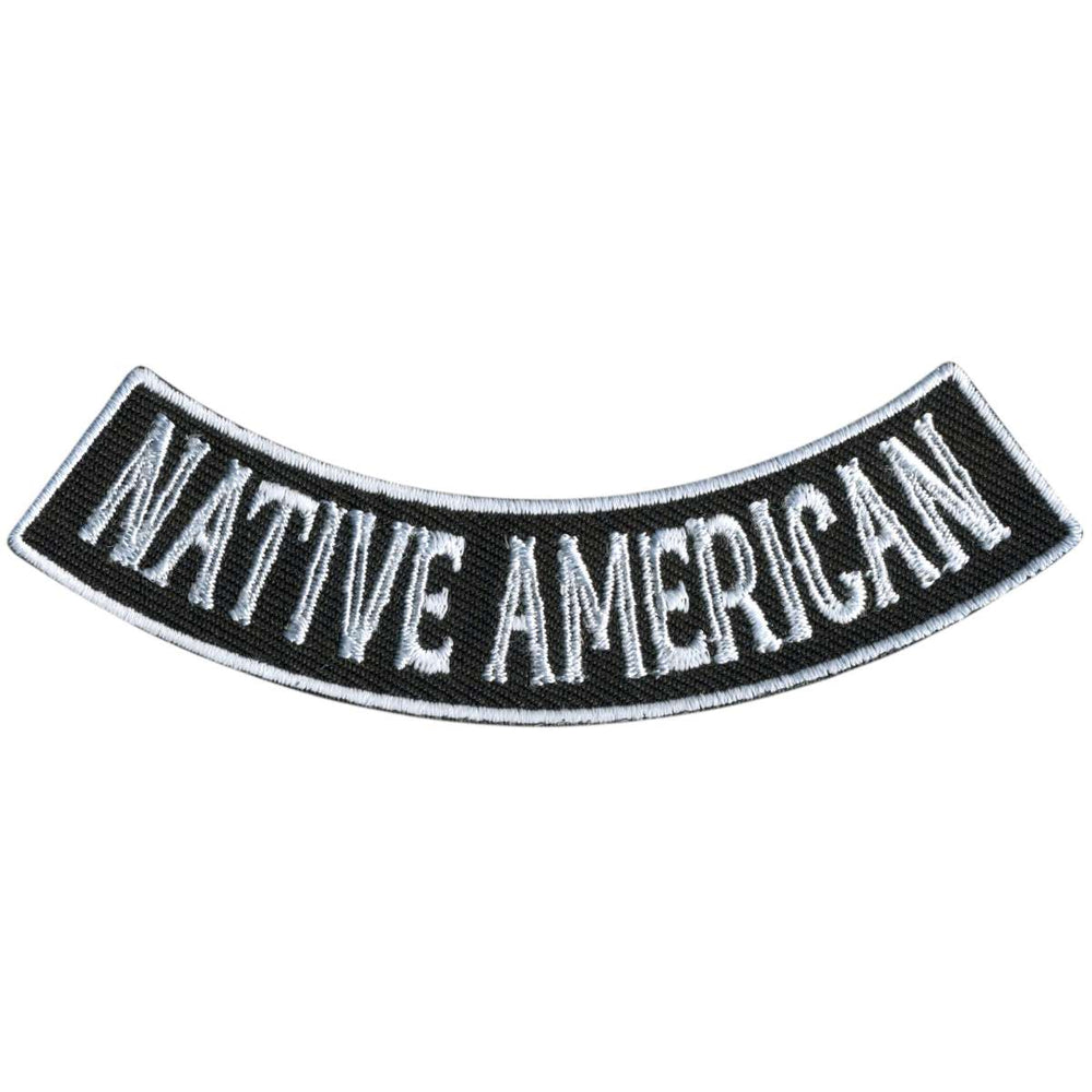 Hot Leathers Native American 4” X 1” Bottom Rocker Patch PPM5146