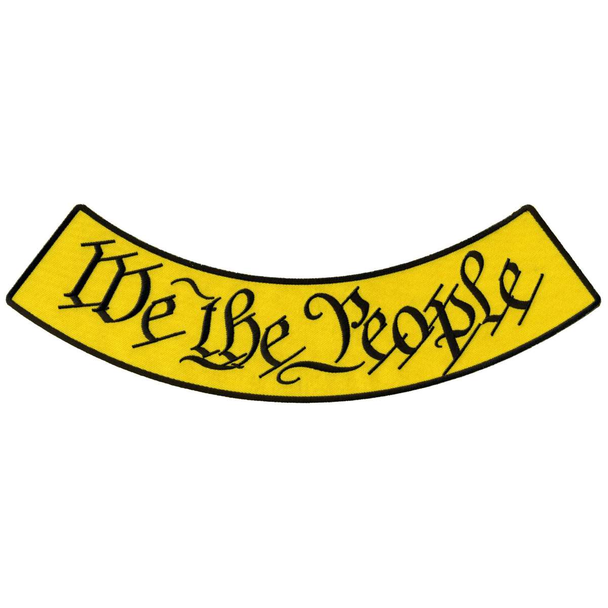 Hot Leathers We The People 12” X 3” Bottom Rocker Patch PPM5165