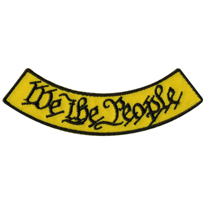 Hot Leathers We The People 4” X 1” Bottom Rocker Patch PPM5166