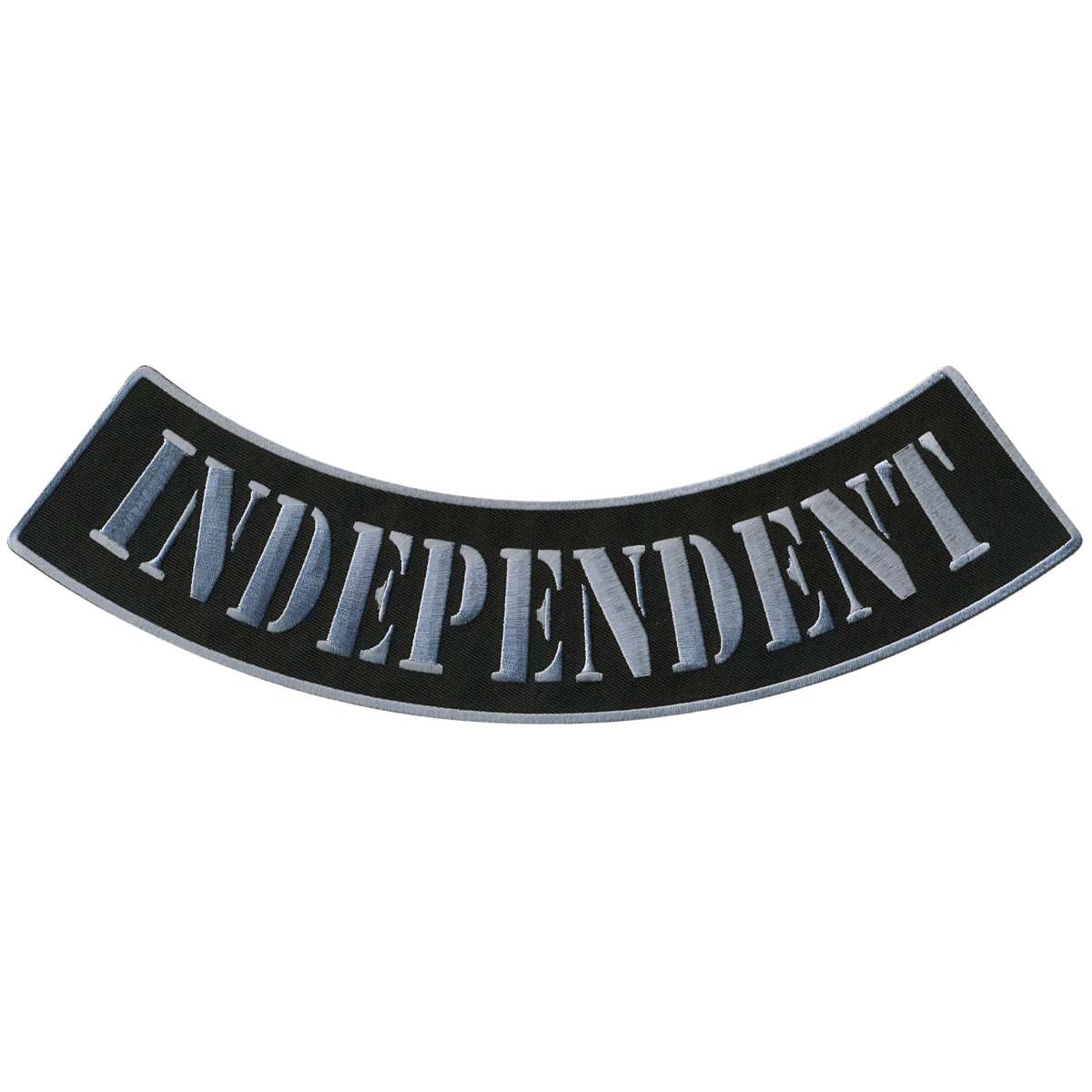 Hot Leathers Independent 12” X 3” Bottom Rocker Patch PPM5169