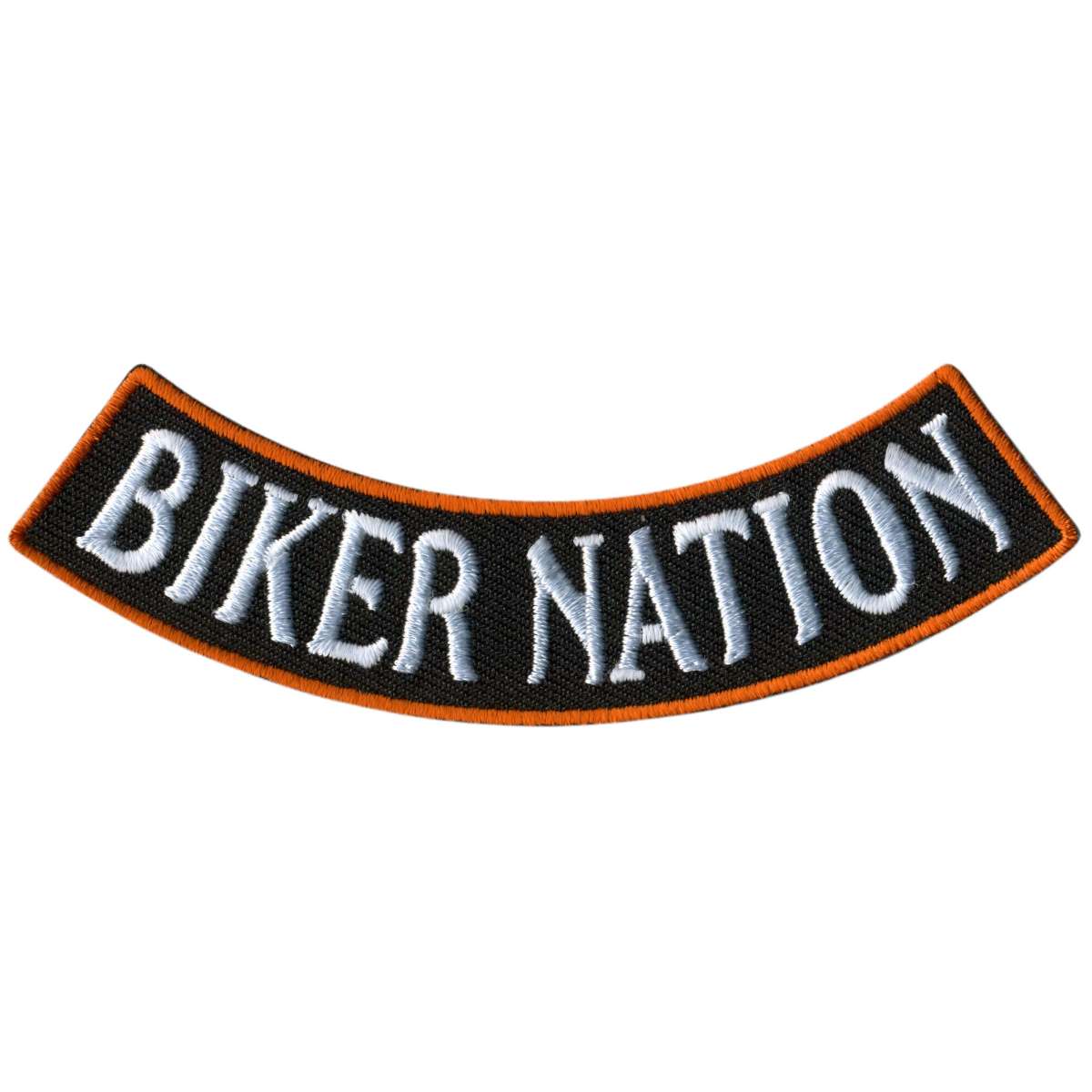 Hot Leathers Biker Nation 4” X 1” Bottom Rocker Patch PPM5184