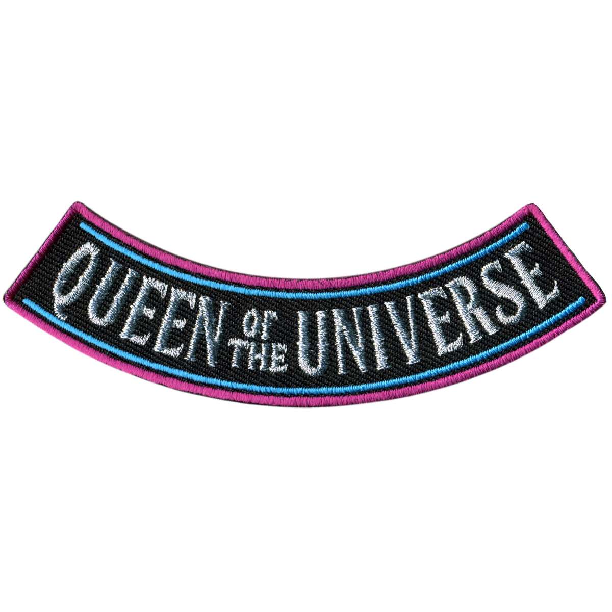 Hot Leathers Queen Of The Universe 4” X 1” Bottom Rocker Patch PPM5202