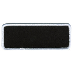 Hot Leathers Blank w/ White Trim 4" x 1.5" Patch PPP1002