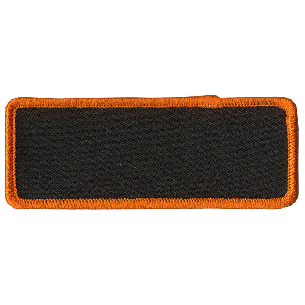 Hot Leathers Blank w/ Orange Trim 4