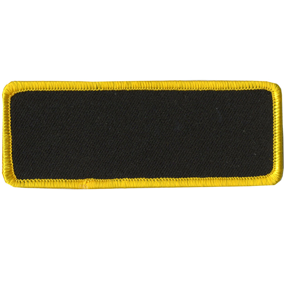 Hot Leathers PPP1009 Blank with Yellow Trim 4