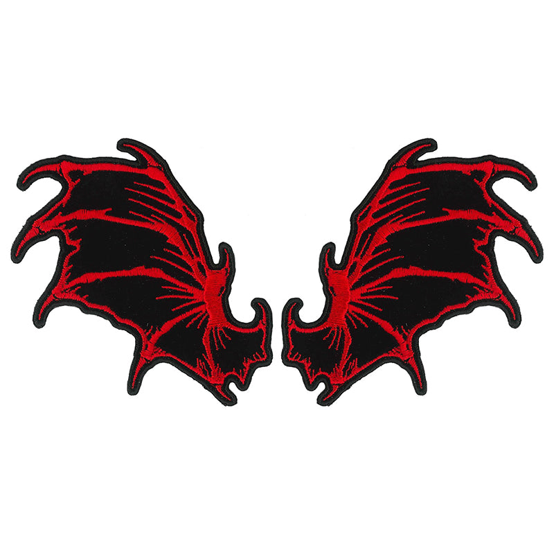 Hot Leathers PPQ1435 Dragon Wings 4" Patch