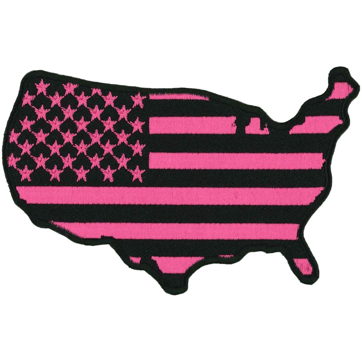 Hot Leathers Pink Country Flag 4" Patch PPQ1630