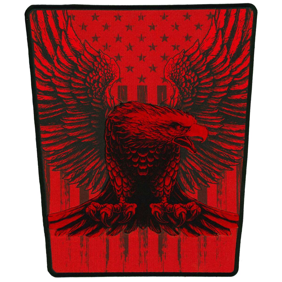 Hot Leathers Upwing Eagle Red 11" Patch PPQ1799