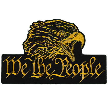 Hot Leathers We The People Eagle 10" Patch PPQ1877