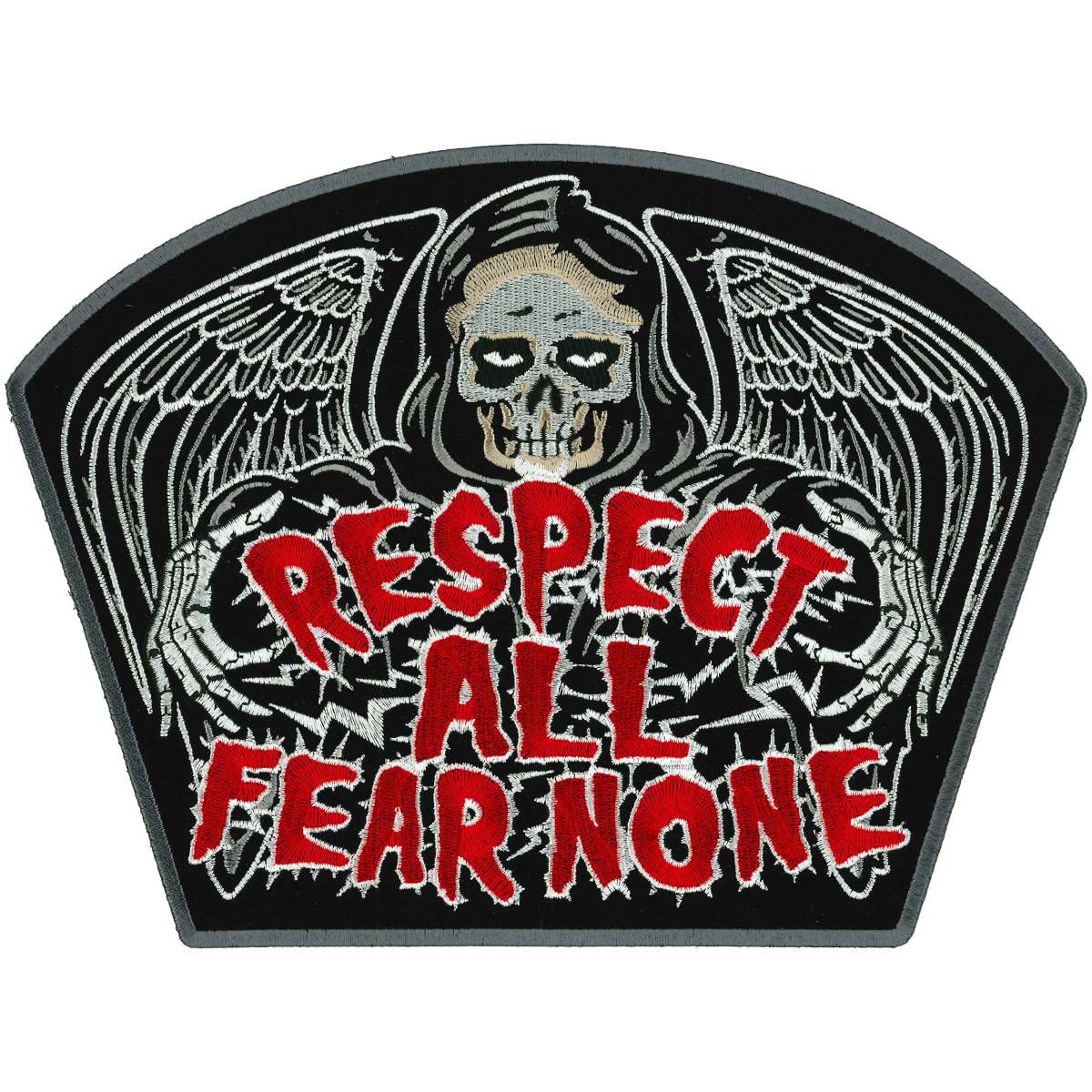Hot Leathers Respect All Fear None 10" Patch PPQ1997