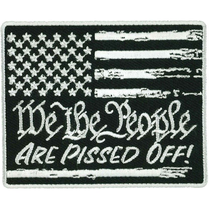 Hot Leathers We The People Are Pissed Off 3" Patch PPQ2010