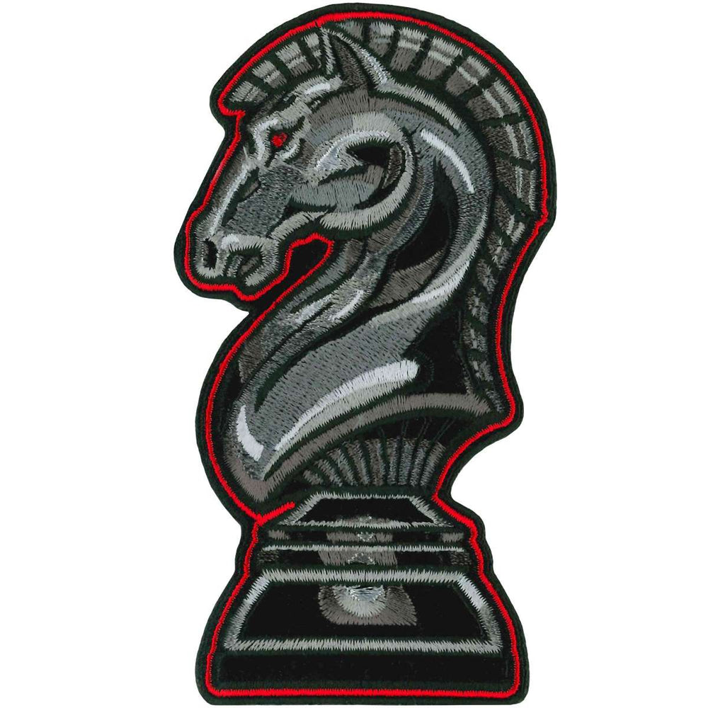 Hot Leathers Black Knight Chess Patch 3x5