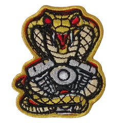 Hot Leathers Kid Cobra Motor 2.3" X 3" Embroidered Patch PPQ2290