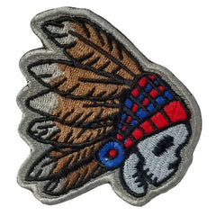 Hot Leathers Kid Headress 2.4 X 2.5" Embroidered Patch PPQ2340