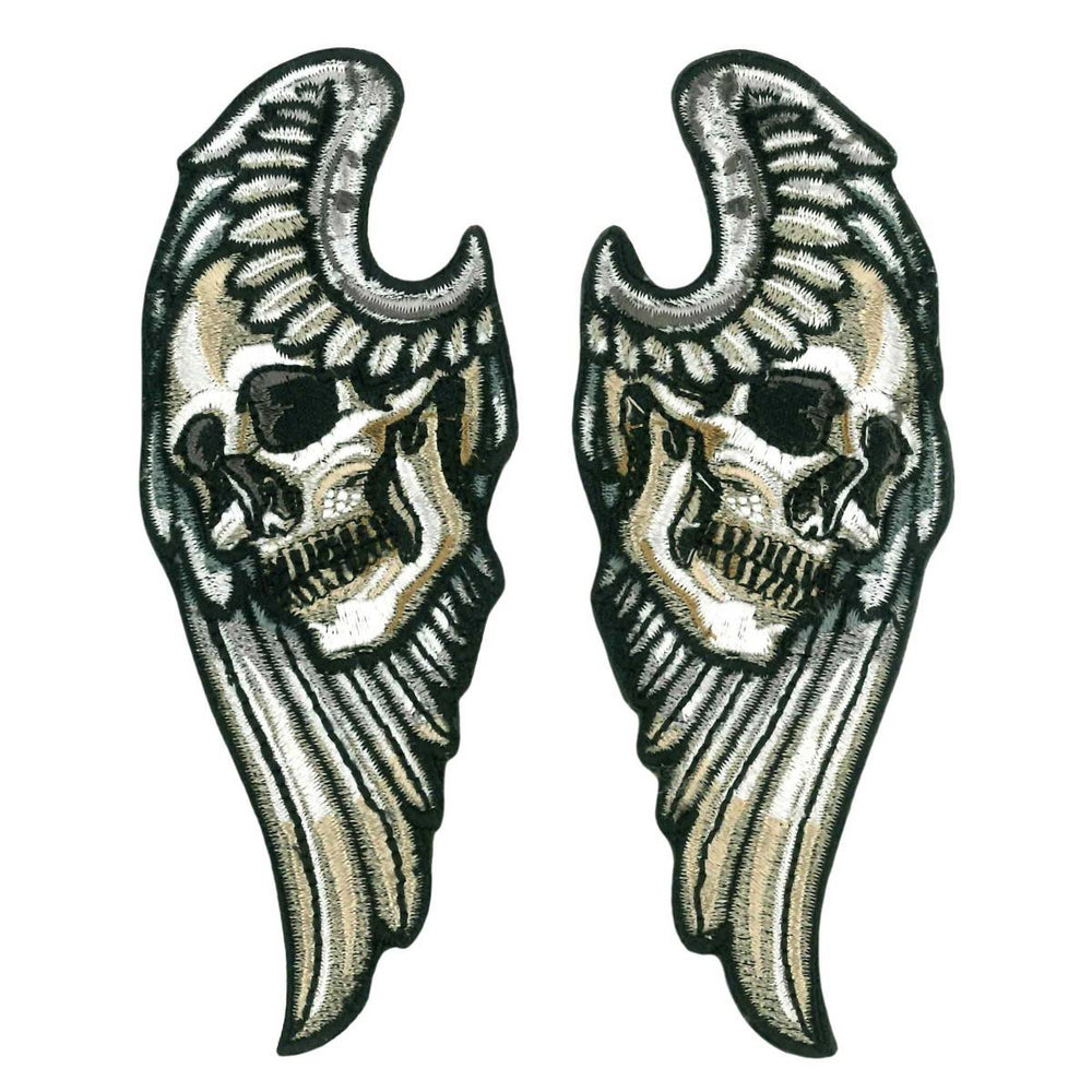 Hot Leathers Angel Wings Skull 4