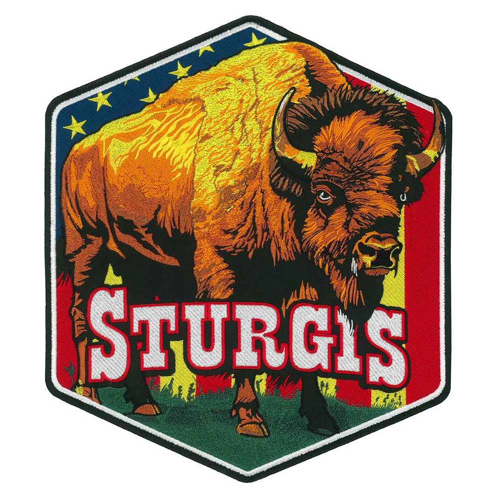 Hot Leathers Sturgis Bison Americana 10