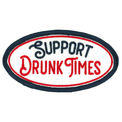 Hot Leathers Support Drunk Times Patch PPW1006
