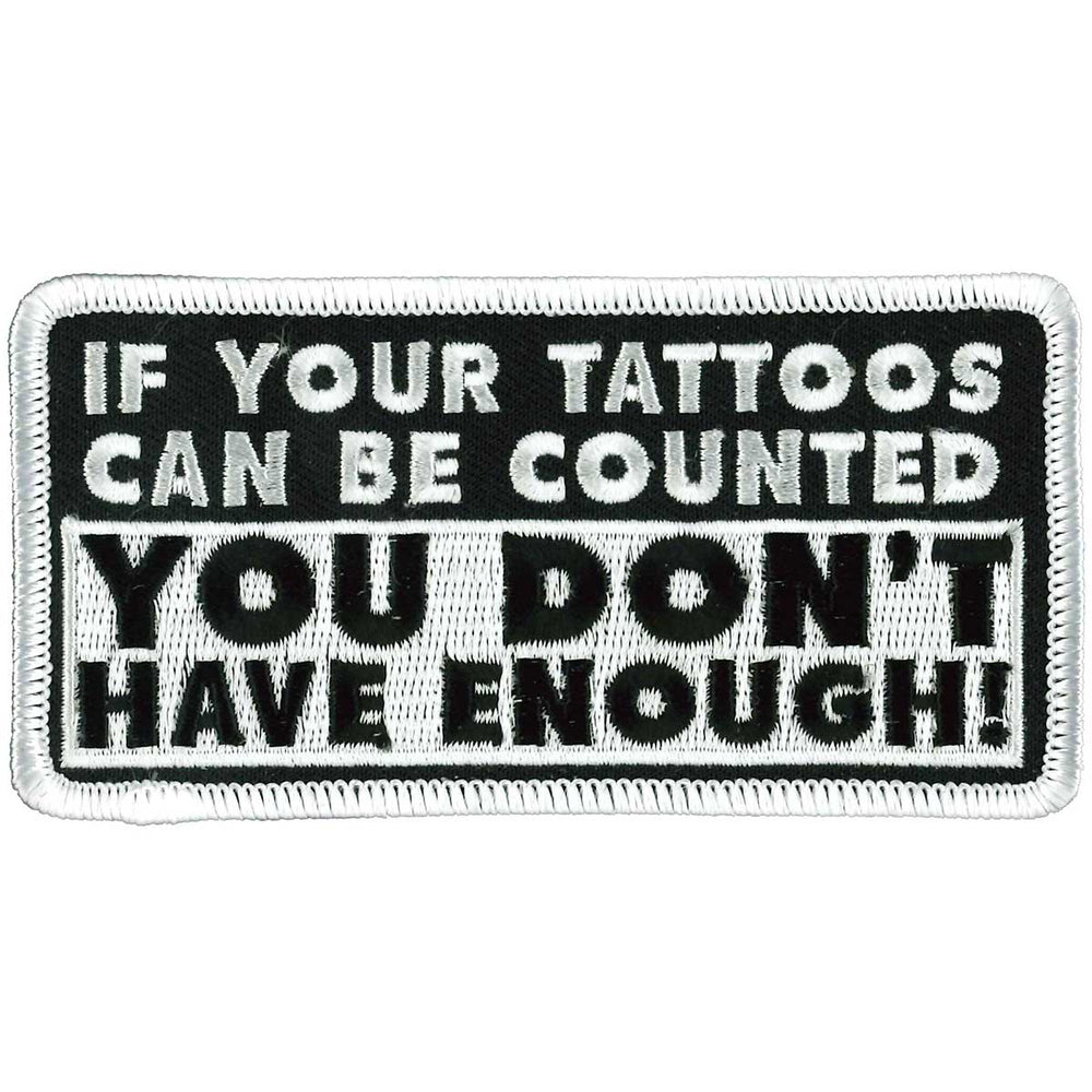 Hot Leathers PPW1025 4 Inch Tattoos Counted Patch