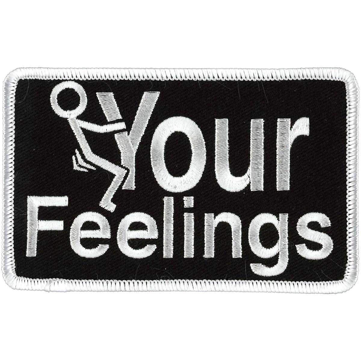 Hot Leathers PPW1028 9 Inch Patch Your Feelings Patch