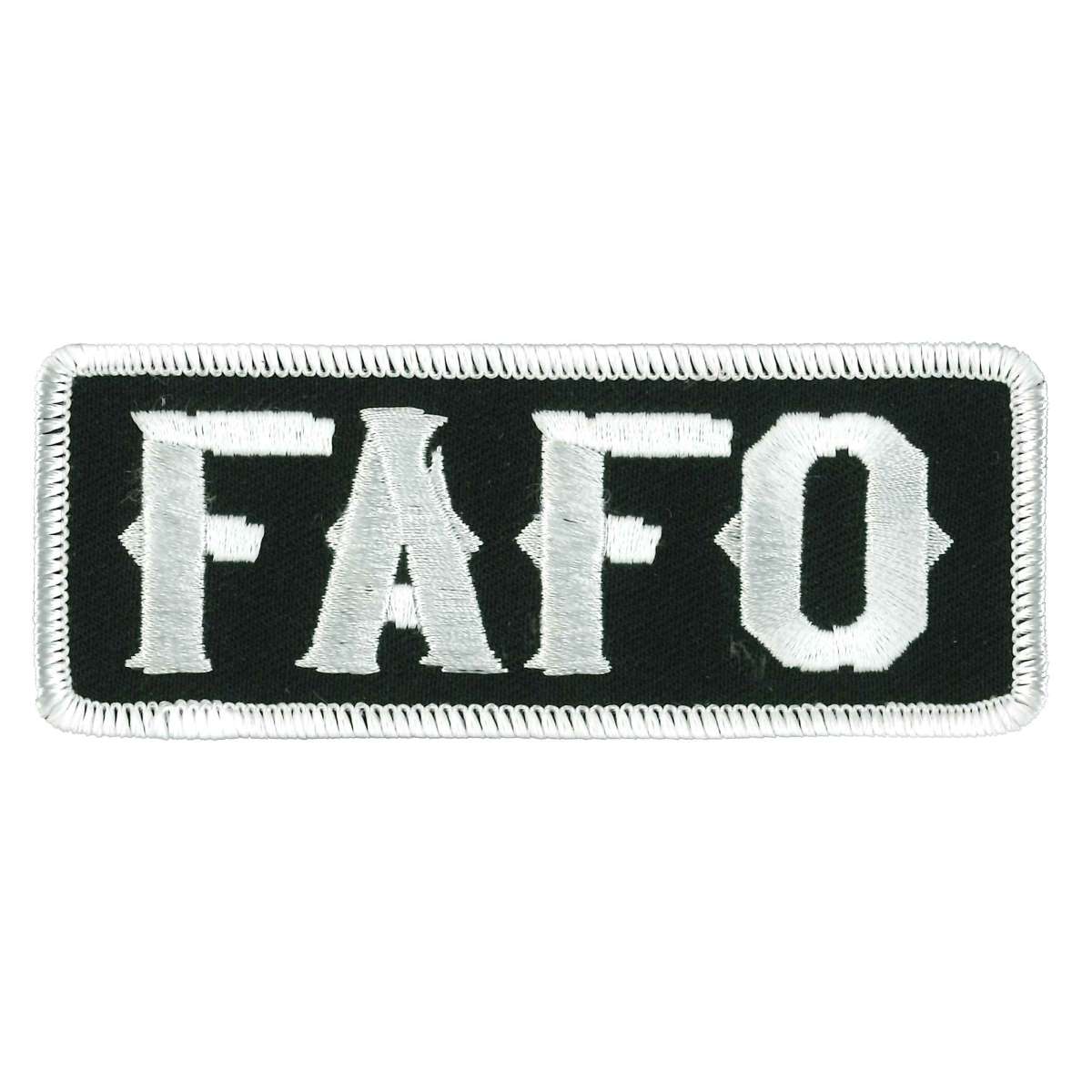 Hot Leathers FAFO 4" Patch PPW1046