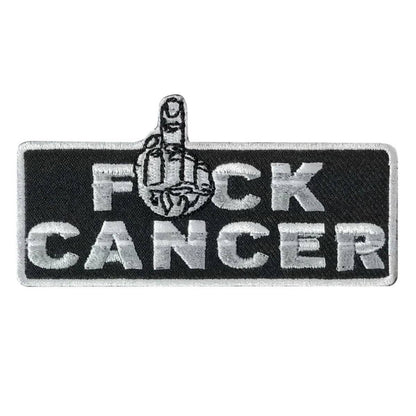 Hot Leathers Fuck Cancer 4" X 2" Embroidered Patch PPW1100
