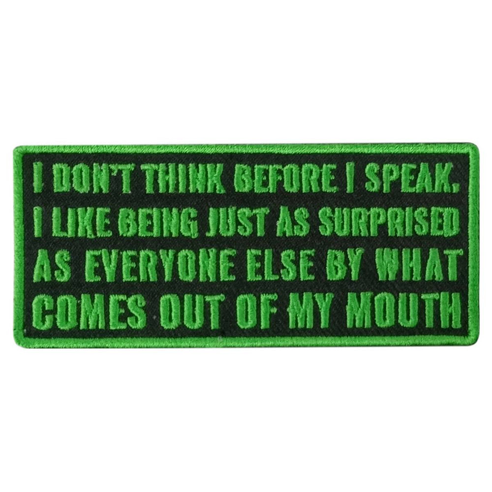 Hot Leathers Think Before I Speak 4