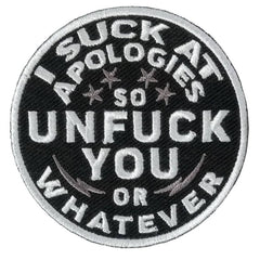 Hot Leathers Unfuck You 3" X 3" Embroidered Patch PPW1149