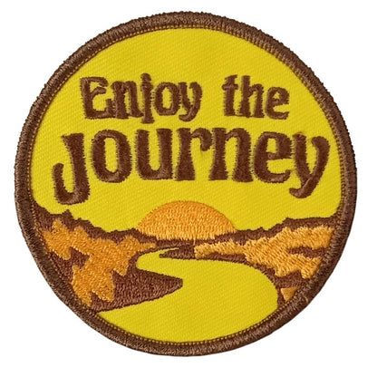 Hot Leathers Enjoy The Journey 3" X 3" Embroidered Patch PPW1168