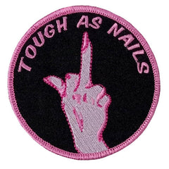 Hot Leathers Tough As Nails 3" X 3" Embroidered Patch PPW1211