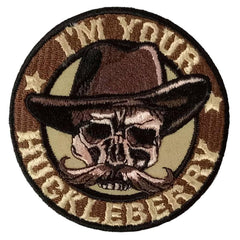 Hot Leathers Huckelberry 3" X 3" Embroidered Patch PPW1234