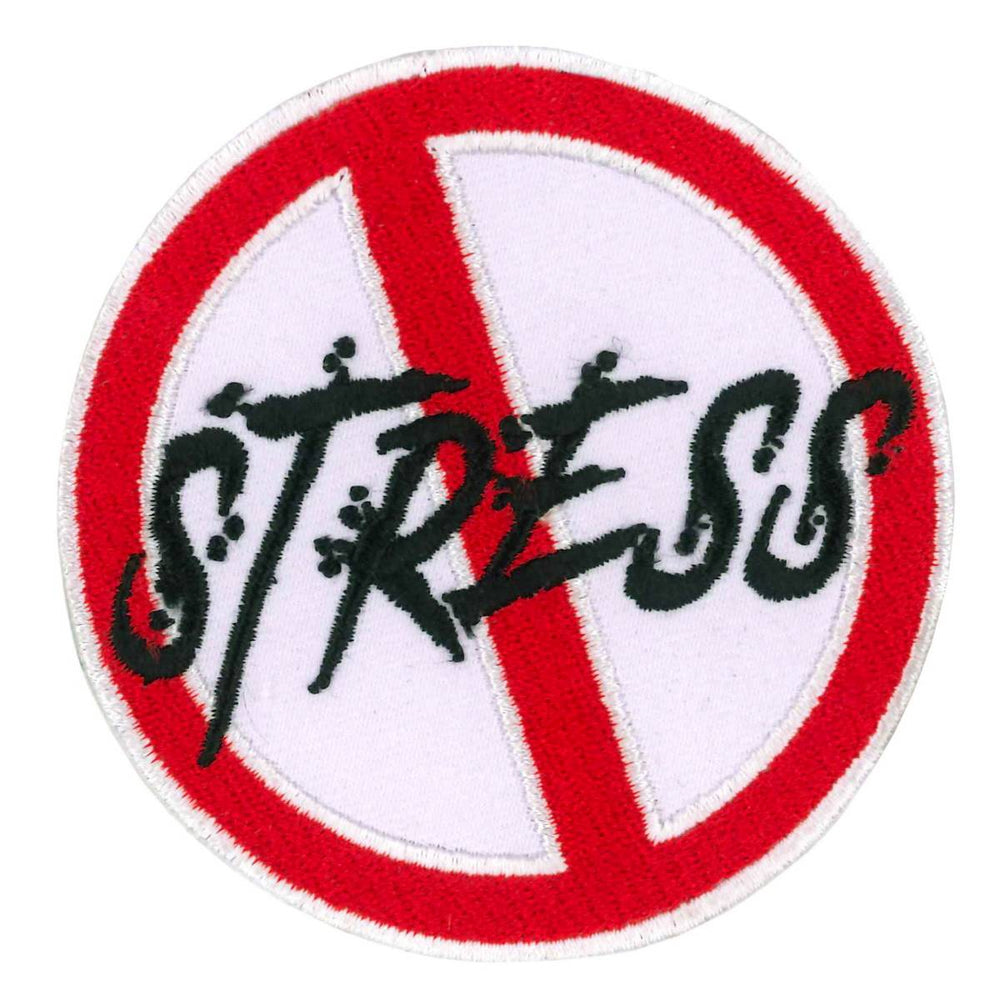 Hot Leathers Stress Embroidered Patch Ppw1256 PPW1256