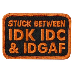 Hot Leathers Stuck Between 3" X 1.9" Embroidered Patch PPW1257
