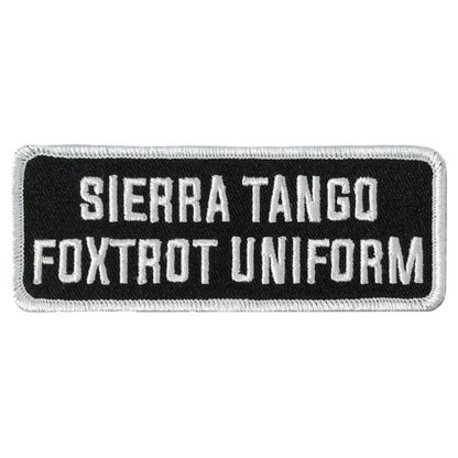 Hot Leathers Seirra Tango 4 X 1.5" Embroidered Patch PPW1297