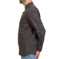 Hot Leathers RSM1001 Men's Black Performance Long Sleeve Riding Shirt