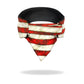 Hot Leathers Road Wrap Vintage Flag RWA1012