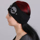 Hot Leathers RWC1002 Original Skulls Bling Headwrap