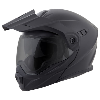 Scorpion EXO-AT950 Matte Black Snow Helmet with Electric Shield