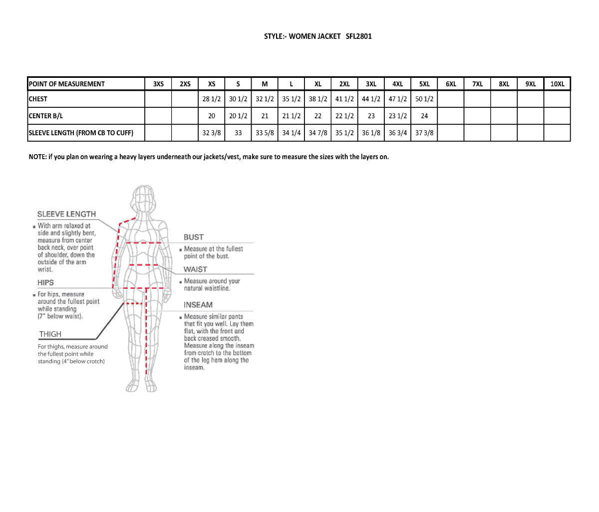 Milwaukee Leather SFL2801 Women's 'Racer' Black Stand Up Collar