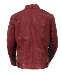 Milwaukee Leather Vintage SFL2811 Women's Red Zipper Front Motorcycle Casual Fashion Leather Jacket
