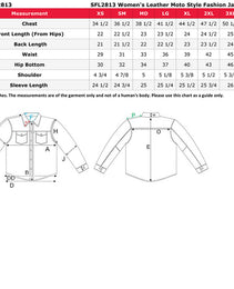 Milwaukee Leather Vintage SFL2813 Women's Black Leather Moto Style Fashion Jacket