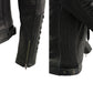 Milwaukee Leather SFL2865 Women's Black Scuba Style Fashion Casual Leather Jacket with Hoodie
