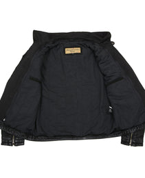 Milwaukee Leather Vintage SFM1807 Men's Black Premium Leather Hooded Jacket