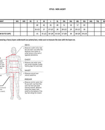 Milwaukee Leather SFM1865 Men's Black Classic Fashion Leather Jacket with Zipper Closure