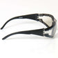 Hot Leathers Rider Plus Sunglasses w/Clear Mirror Lenses SGF1016