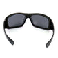 Hot Leathers Jayhawk Foam Padded Sunglasses with Smoke Lenses SGF1064